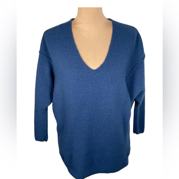 Free People Wool Yak Blend neck Knit Oversize
Slouchy Pullover Top Boho Chic XS - Picture 3 of 9